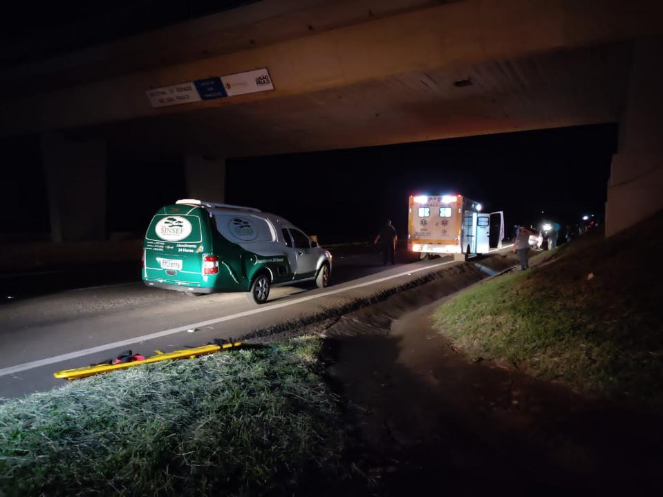 Foto 2 de 2 — Atropelamento na Washington Luís mata mulher, de 39 anos